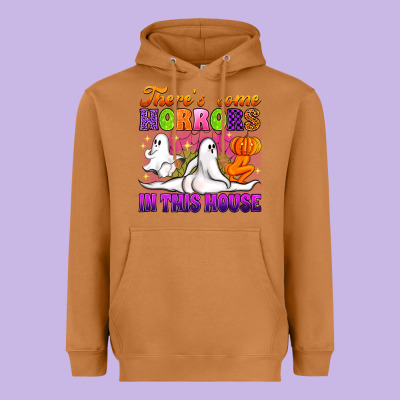 Theres Some Horrors In This House Heavyweight Hoodie Designed By Artiststas