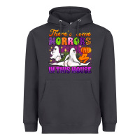Smoke theres some horrors in this house Heavyweight Hoodie - Artiststas