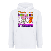 White theres some horrors in this house Heavyweight Hoodie - Artiststas