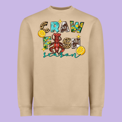Crawfish Season 2 Heavyweight Sweatshirt Designed By Fadigitalartstudio
