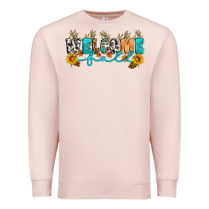 Welcome Fall Premium Sweatshirt by Artiststas | Teevron