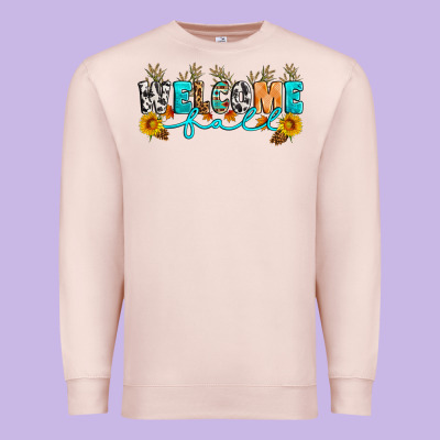 Welcome Fall Premium Sweatshirt Designed By Artiststas