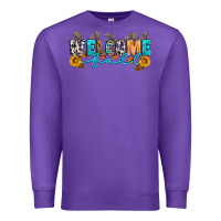 Purple Welcome fall Premium Sweatshirt - Artiststas
