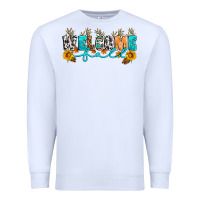 White Welcome fall Premium Sweatshirt - Artiststas