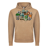 Vintage Coffee Soccer coffee cups Vintage Hoodie - HowdyJamesFarm