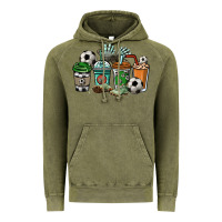 Vintage Olive Soccer coffee cups Vintage Hoodie - HowdyJamesFarm