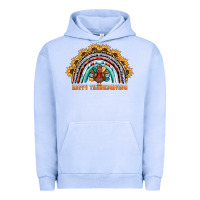 Pigment Grape Ice happy thanksgiving rainbow Urban Hoodie - BarkalooDesign