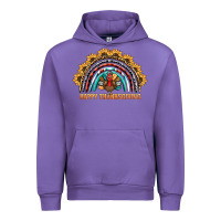 Tulip happy thanksgiving rainbow Urban Hoodie - BarkalooDesign