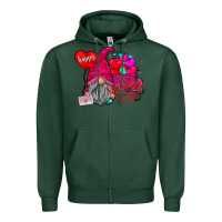 Happy Valentine's Day Zipper Hoodie | Teevron