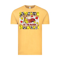 Vintage Mustard tis' the season softball with cowhide tumbler tbs Vintage Tee - TumblerDesignByShophia