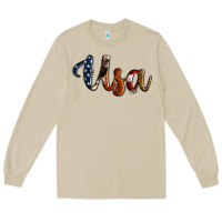 Mushroom usa calligraphy Long Sleeve Tee - Jasminsmagicworld
