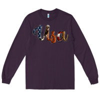 Plum usa calligraphy Long Sleeve Tee - Jasminsmagicworld