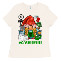 Bone cashier  life gnome Ladies Tee - BarkalooDesign