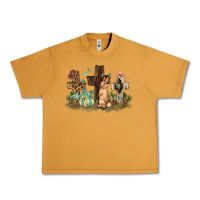 Peanut Butter Western rabbit bunny with crosses Easter Day Urban Heavy Tee - HowdyJamesFarm