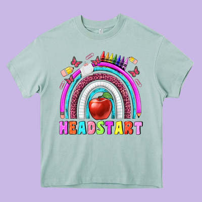 Headstart Heavy Core Tee Designed By Bundleandbundleshop