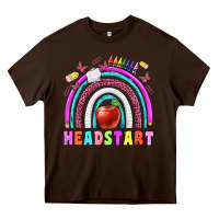 Chocolate Brown headstart Heavy Core Tee - BundleAndBundleShop