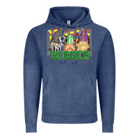 Vintage Denim soccer gnomies Vintage Hoodie - HowdyJamesFarm