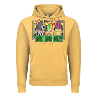 Vintage Mustard soccer gnomies Vintage Hoodie - HowdyJamesFarm