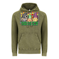 Vintage Olive soccer gnomies Vintage Hoodie - HowdyJamesFarm