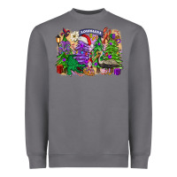 Storm christmas louisiana mardi gras trees Heavyweight Sweatshirt - FaDigitalArtStudio