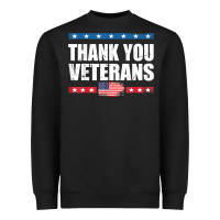 Black Shirts For Veterans, Thank You Veterans Shirt Veterans Day Heavyweight Sweatshirt - lanVoArt