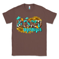 Chestnut Blessed Mama Classic Tee - texasbilliewilder