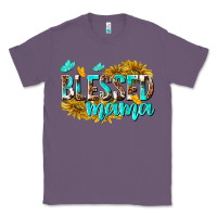 Lavender Blessed Mama Classic Tee - texasbilliewilder