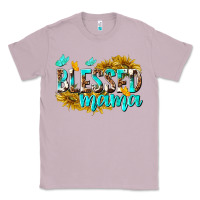 Lilac Blessed Mama Classic Tee - texasbilliewilder