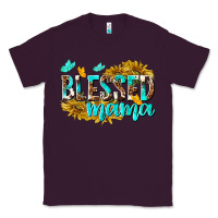 Plum Blessed Mama Classic Tee - texasbilliewilder