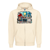 Sandshell Happy Easter Zipper Hoodie - CowhideDigitalArt