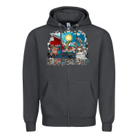 Smoke Happy Easter Zipper Hoodie - CowhideDigitalArt