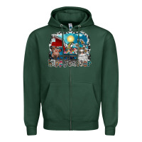 Sports Green Happy Easter Zipper Hoodie - CowhideDigitalArt