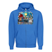 True Royal Happy Easter Zipper Hoodie - CowhideDigitalArt