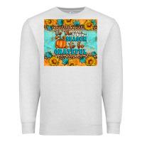 Oatmeal Heather Tis' The Season To Be Grateful Premium Sweatshirt - Artiststas