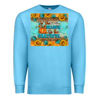 Ocean Blue Tis' The Season To Be Grateful Premium Sweatshirt - Artiststas
