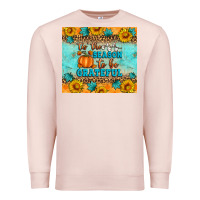 Pale Pink Tis' The Season To Be Grateful Premium Sweatshirt - Artiststas