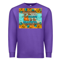 Purple Tis' The Season To Be Grateful Premium Sweatshirt - Artiststas
