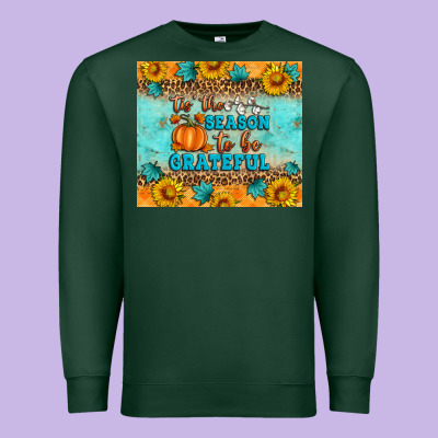 Tis' The Season To Be Grateful Premium Sweatshirt Designed By Artiststas