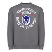 Storm Limited Edition Master Sergeant Retired Air Force Military Retiremen Heavyweight Sweatshirt - lanVoArt
