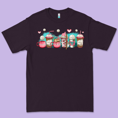Volleyball Coffee Cups Premium Tee Designed By Jasminsmagicworld