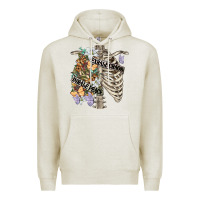 Inhale Peace Exhale Chaos Chest Premium Hoodie | Teevron