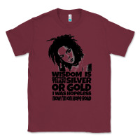 Burgundy lover gift lauryn hill retro wave Classic Tee - lanVoArt