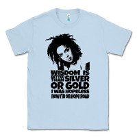Dusty Blue lover gift lauryn hill retro wave Classic Tee - lanVoArt