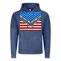 Vintage Denim glitter american flag Vintage Hoodie - TumblerDesignByShophia