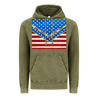 Vintage Olive glitter american flag Vintage Hoodie - TumblerDesignByShophia