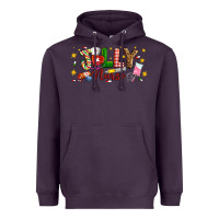 Plum Christmas jolly nurse Heavyweight Hoodie - Artiststas