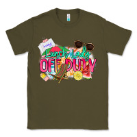 Army Green Lunch lady off duty Classic Tee - NancyCooperArtShop