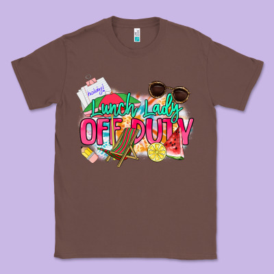 Lunch Lady Off Duty Classic Tee Designed By Nancycooperartshop