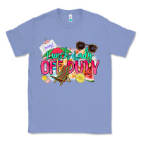 Colony Blue Lunch lady off duty Classic Tee - NancyCooperArtShop