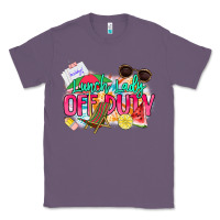 Lavender Lunch lady off duty Classic Tee - NancyCooperArtShop